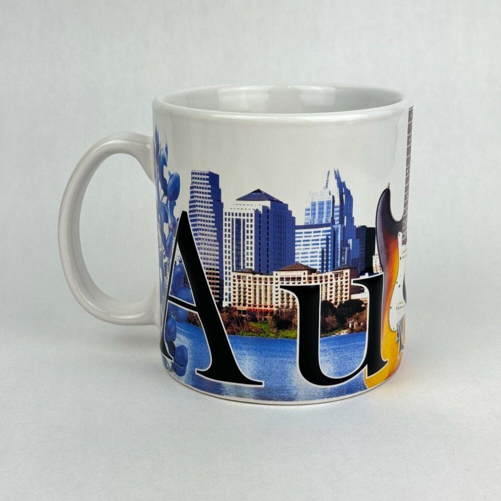 Austin Texas 3D City Skyline America Ware 2012 Coffee Mug